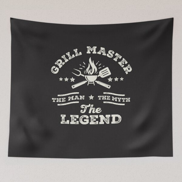 Item preview, Grill Master The Man The Myth The Legend BBQ Dad  designed and sold by cidolopez.