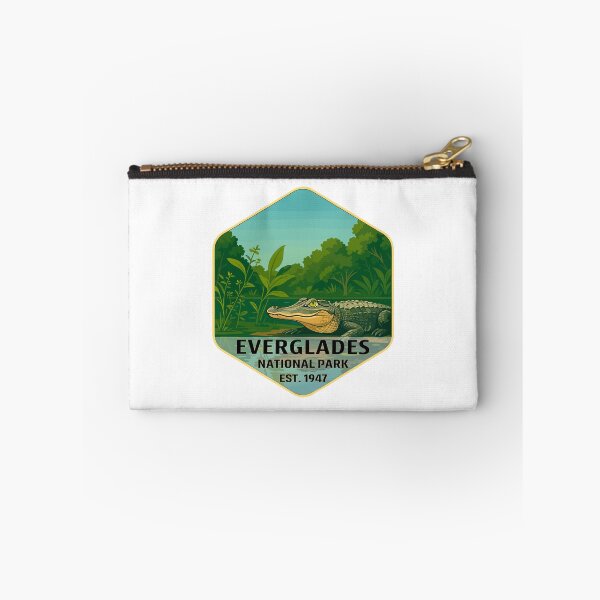 Item preview, Everglades National Park Retro Swamp Wildlife Sticker designed and sold by Ismeal Von.