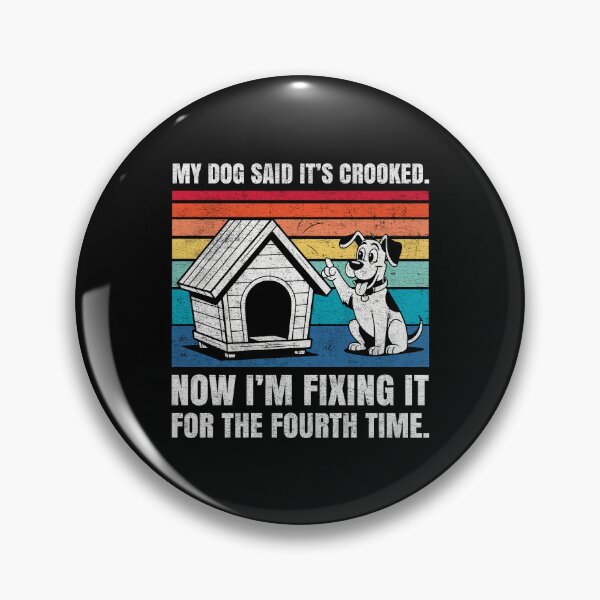 Item preview, Funny Pet Owners Dog House Repair Month designed and sold by Stick-Artistry.