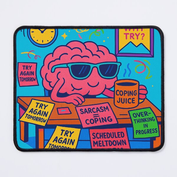 Item preview, Coping Juice & Chaos – Neurodivergent Office Hours  designed and sold by HomeUGo.