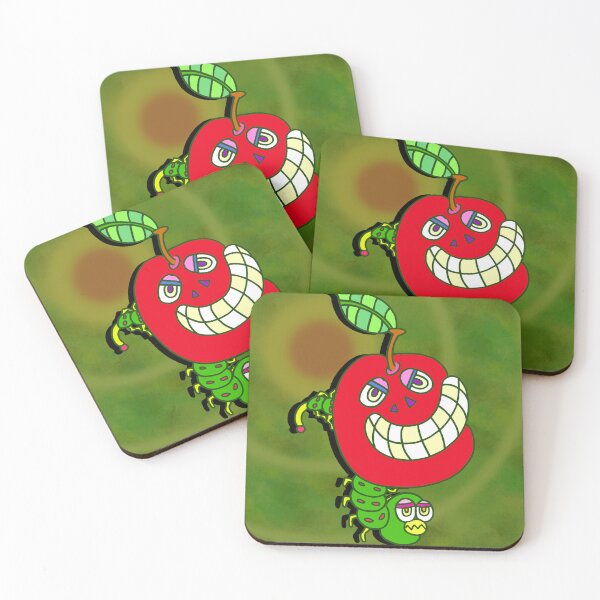 Item preview, Poisoned Apple and Caterpillar 1-1 designed and sold by AkiCreatures.