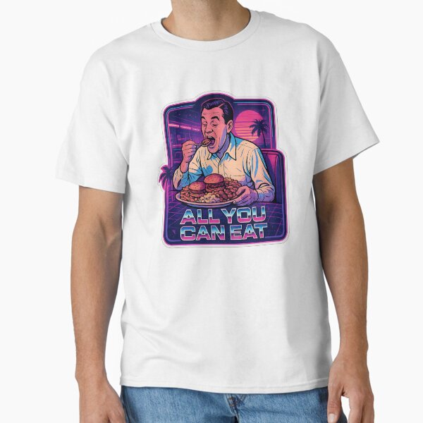 Item preview, All You Can Eat designed and sold by Throwback Trends.