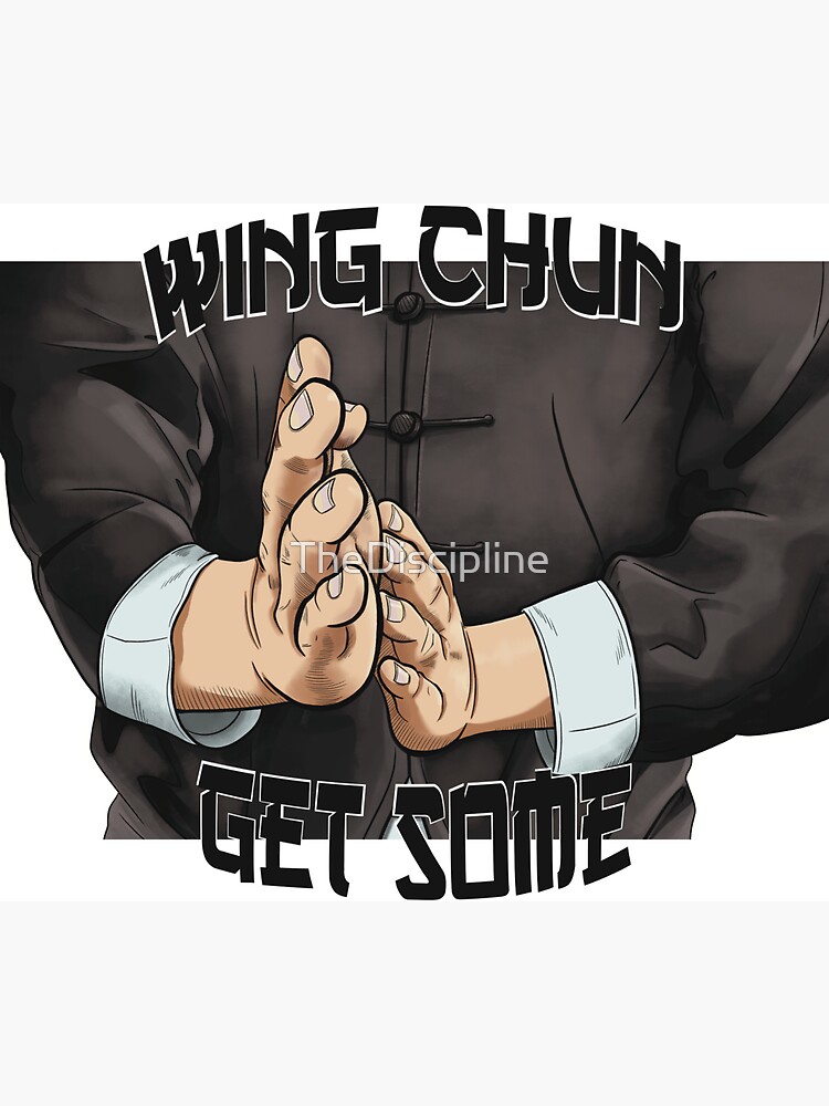 Thumbnail 3 of 3, Magnet, Wing Chun Get Some designed and sold by TheDiscipline.