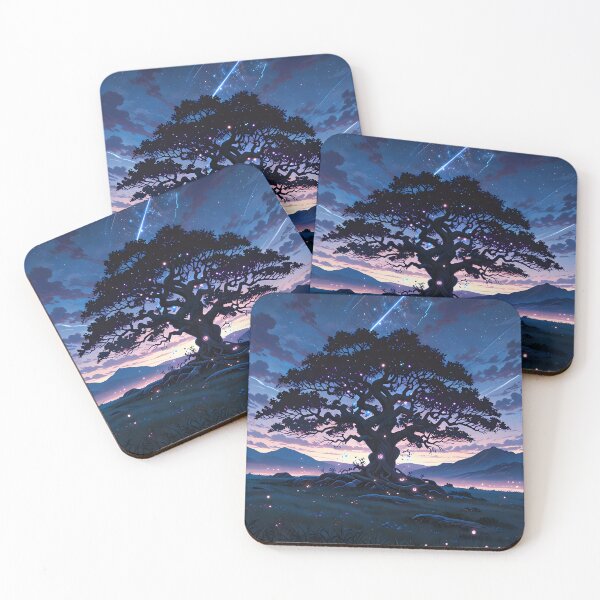 Item preview, Knowledge Tree Purple Sky Arcane Forest designed and sold by Ledsor.