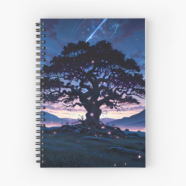 Item preview, Knowledge Tree Purple Sky Arcane Forest designed and sold by Ledsor.