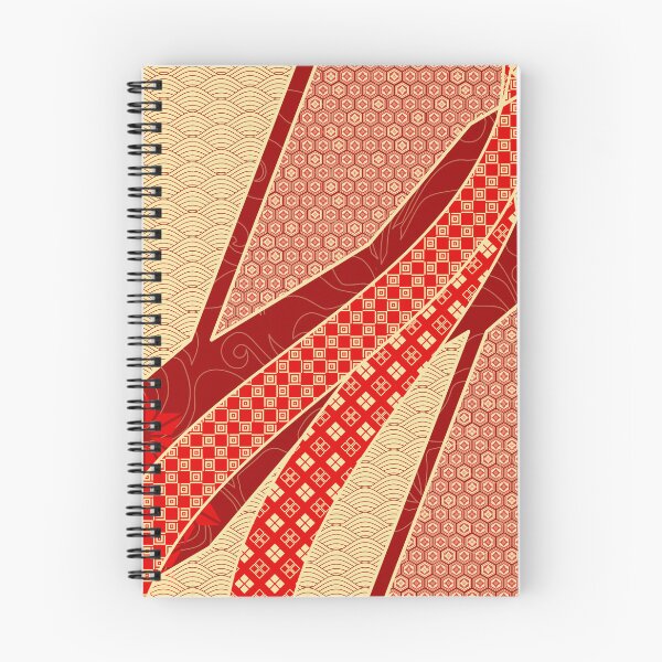 Item preview, Ribbon Mix Pattern Golden Red designed and sold by urrin DESIGN.