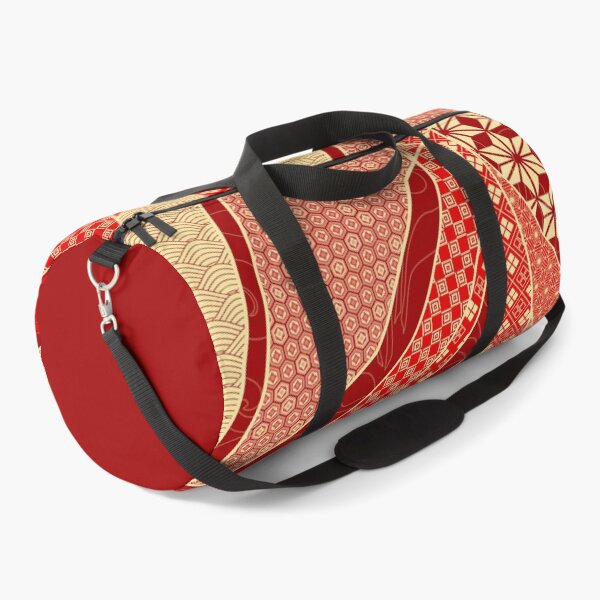 Item preview, Ribbon Mix Pattern Golden Red designed and sold by urrin DESIGN.