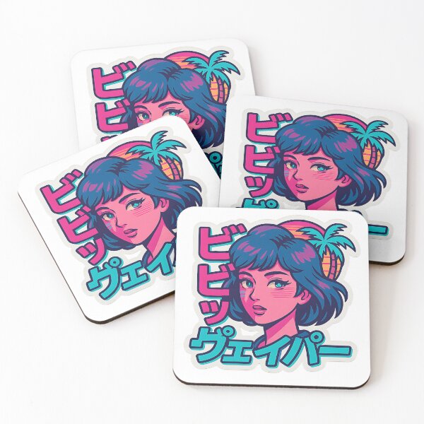 Item preview, Vaporwave Girl designed and sold by Throwback Trends.