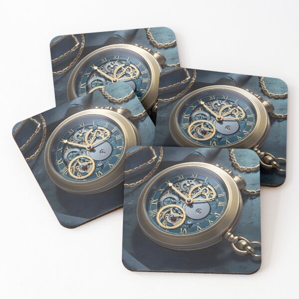 Item preview, Pocket Watch Time Gears Cosmic Destiny Art designed and sold by Ledsor.