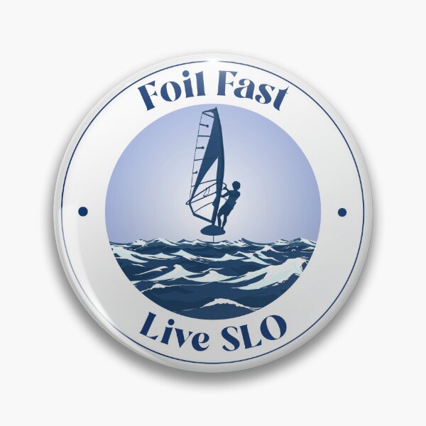 Item preview,  Foil Fast Live SLO - Windfoiler for SLO County designed and sold by Wind Meets Foil Tees.