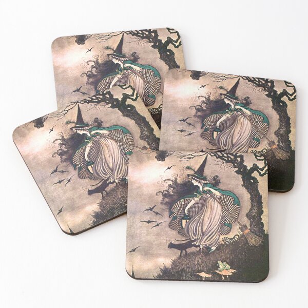 Item preview, The Little Witch - Ida Rentoul Outhwaite designed and sold by forgottenbeauty.