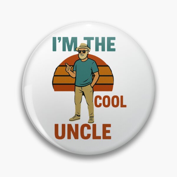 Item preview, I'm the Cool Uncle - Funny T-shirt designed and sold by FunnyTshirtGuy.