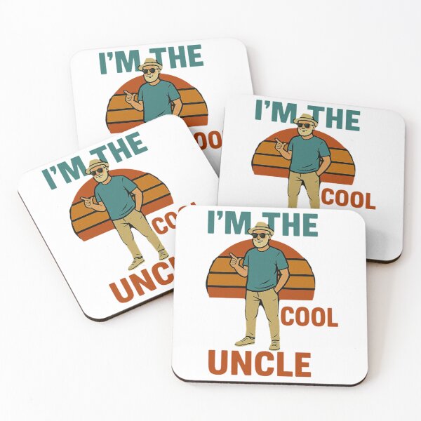 Item preview, I'm the Cool Uncle - Funny T-shirt designed and sold by FunnyTshirtGuy.