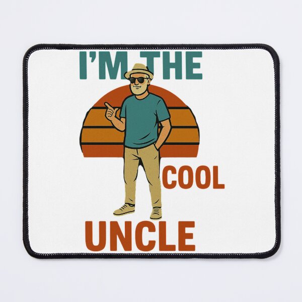 Item preview, I'm the Cool Uncle - Funny T-shirt designed and sold by FunnyTshirtGuy.