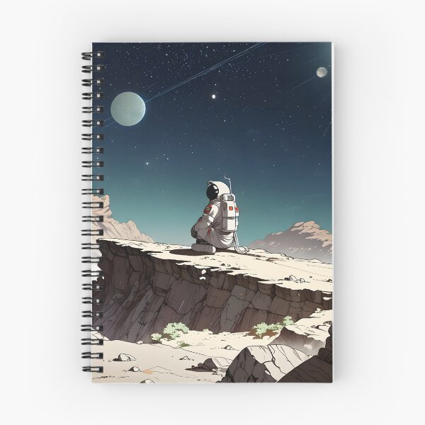 Item preview, Lonely Astronaut Distant Planet Cosmic Dreamscape designed and sold by Ledsor.