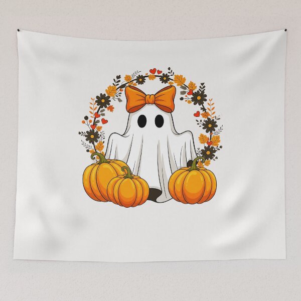 Item preview, Girly Ghost Fall Halloween designed and sold by facegm.
