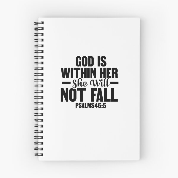 Item preview, God is Within Her She Will Not Fall designed and sold by facegm.