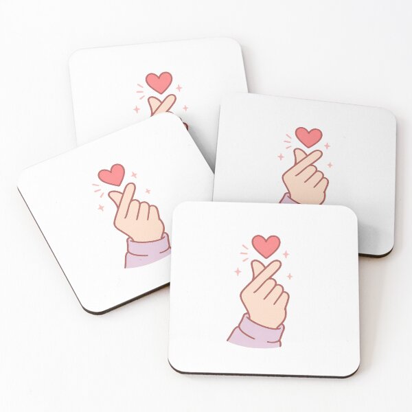 Item preview, Cute Korean finger heart  designed and sold by ranyane.