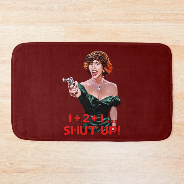 Item preview, 1+2+1… Shut Up! - Clue - Miss Scarlet designed and sold by Smile More Art Store ⭐️⭐️⭐️⭐️⭐️.
