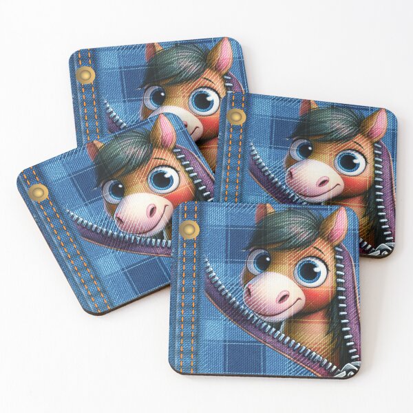 Item preview, Denim Horse: Free Spirit in Your Cowboy Style designed and sold by Polarisofficial.