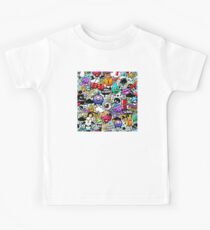 Pop Art Graffiti Design Kids Tee