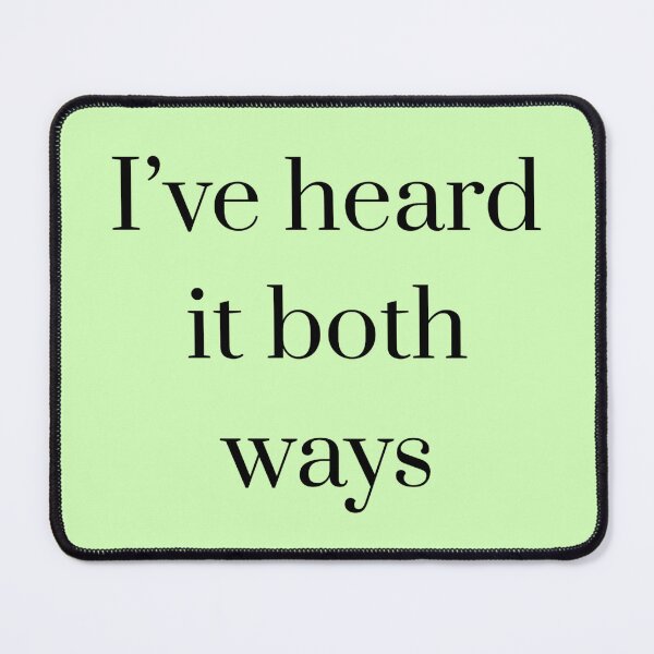 Item preview, I've heard it both ways - Psych designed and sold by Fantasy2Reality.