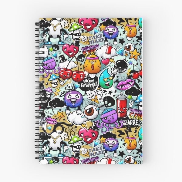 Item preview, Pop Art Graffiti Funny Comics Faces designed and sold by SoccaTamam.