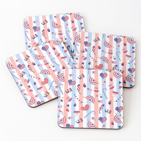 Item preview, Stars, Stripes & Sweets – 4th of July Pattern designed and sold by Mira.Made.