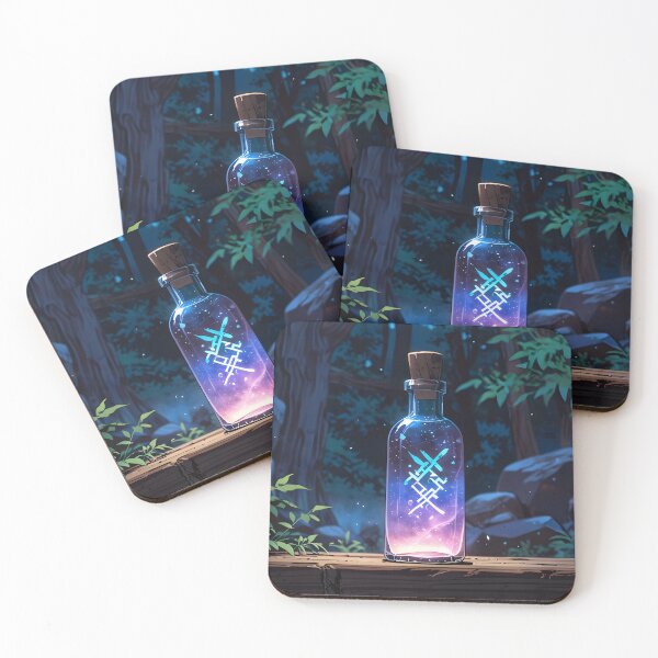 Item preview, Magic Potion Bottle Ethereal Glow Enchanted designed and sold by Ledsor.