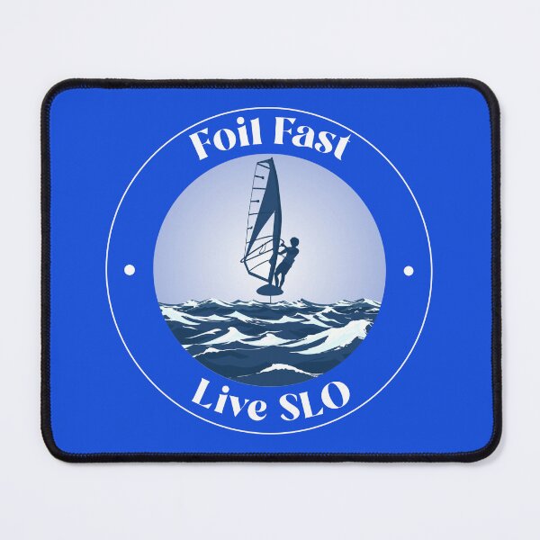 Item preview, Wind Foiler - Foil Fast Live SLO for Dark Apparel designed and sold by Wind Meets Foil Tees.