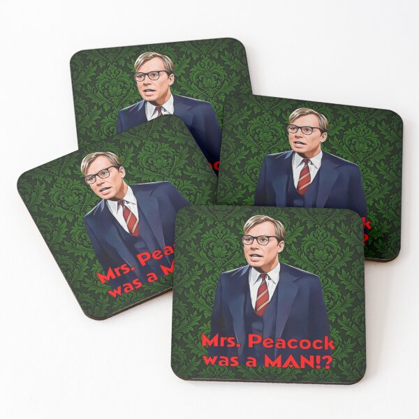 Item preview, Mr. Green - Clue - Mrs. Peacock was a Man? designed and sold by Smile More Art Store ⭐️⭐️⭐️⭐️⭐️.