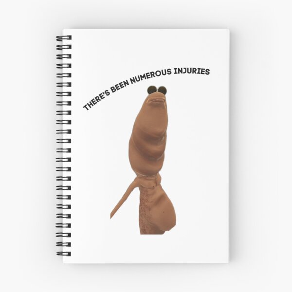 Item preview, Marcus the worm - There's been numerous injuries  designed and sold by itsash95.