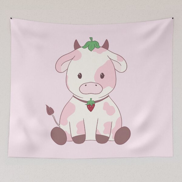 Item preview, Strawberry Cow designed and sold by erxnmei.