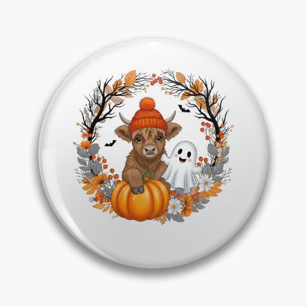 Item preview, Halloween Highland Cow designed and sold by facegm.