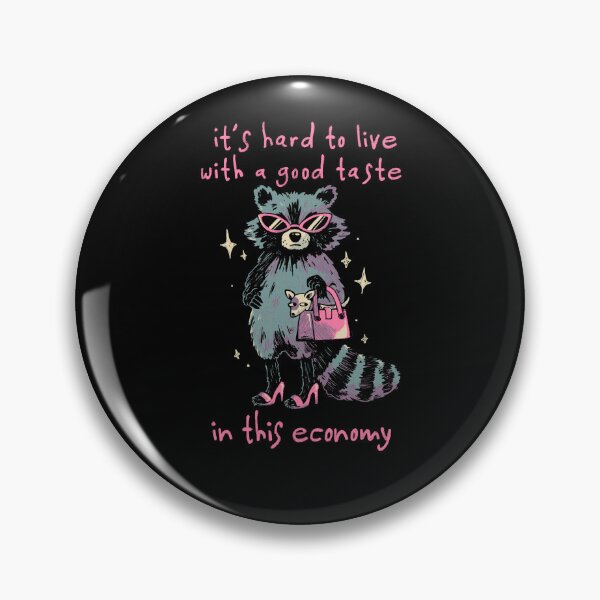 Item preview, Good Taste Raccoon designed and sold by EduEly.