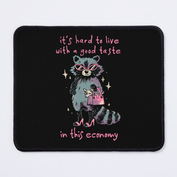Item preview, Good Taste Raccoon designed and sold by EduEly.