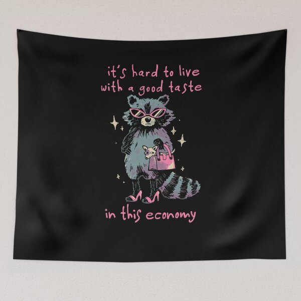 Item preview, Good Taste Raccoon designed and sold by EduEly.