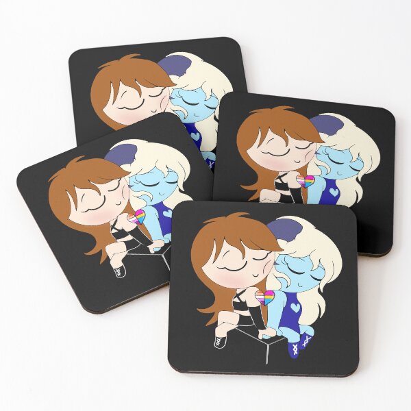 Item preview, CHIBI Harper and Anne! - The Black Heart Mafia designed and sold by SidGalsGallery.
