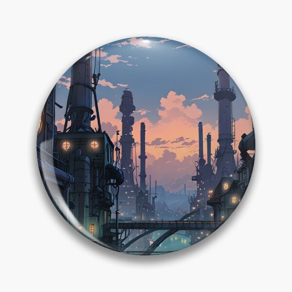 Item preview, Steampunk Magic City Sky High Invention designed and sold by Ledsor.
