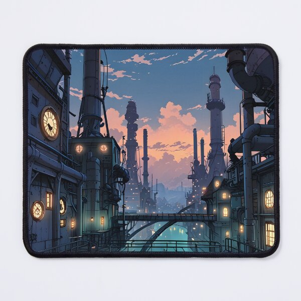 Item preview, Steampunk Magic City Sky High Invention designed and sold by Ledsor.