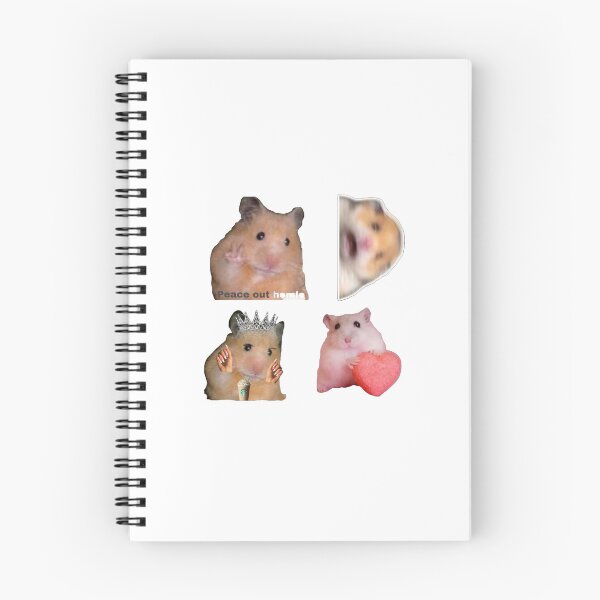 Item preview, Peace hamster, meme hamster sticker pack designed and sold by designsbysusie729.