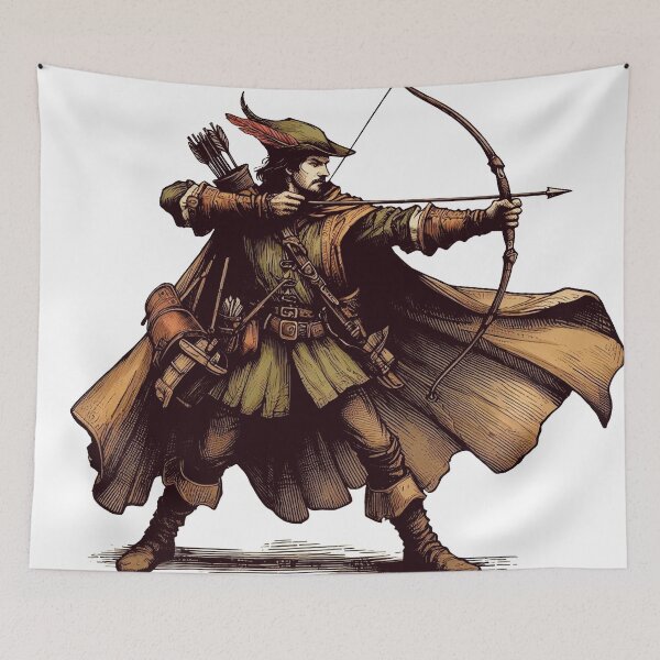 Artikelvorschau, Robin Hood entworfen und verkauft von Foxlindesigns.