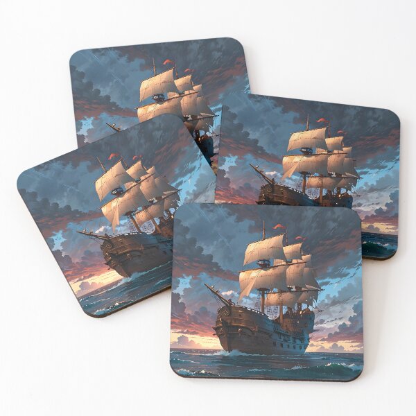 Item preview, Abandoned Pirate Ship Storm Clouds Adventure designed and sold by Ledsor.