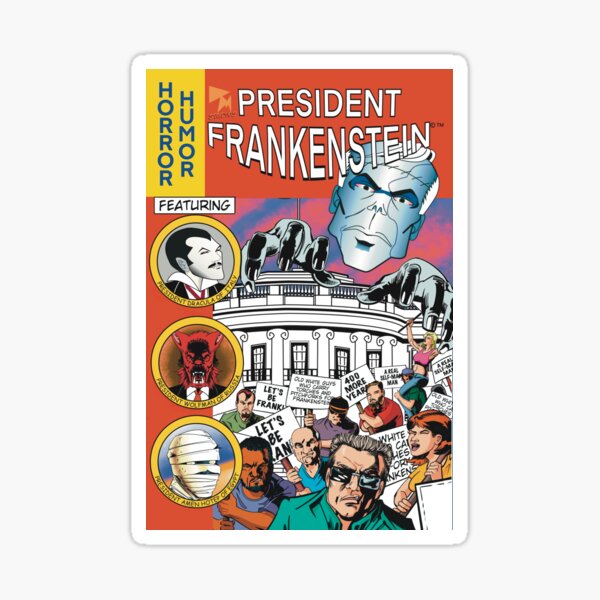 Item preview, President Frankenstein - Comic Cover designed and sold by President-Frank.