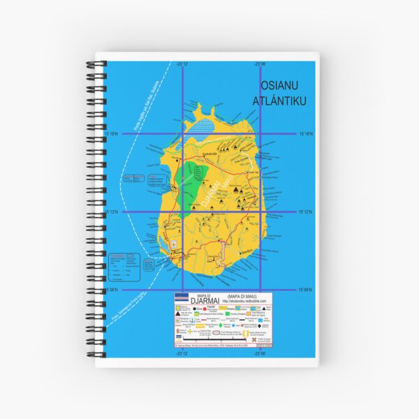 Item preview, Mapa di Djarmai / Carte de Maiu (Île de Mai) designed and sold by SkolaNobu.