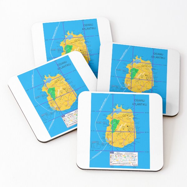 Item preview, Mapa di Djarmai / Map of Maiu (May Island) designed and sold by SkolaNobu.