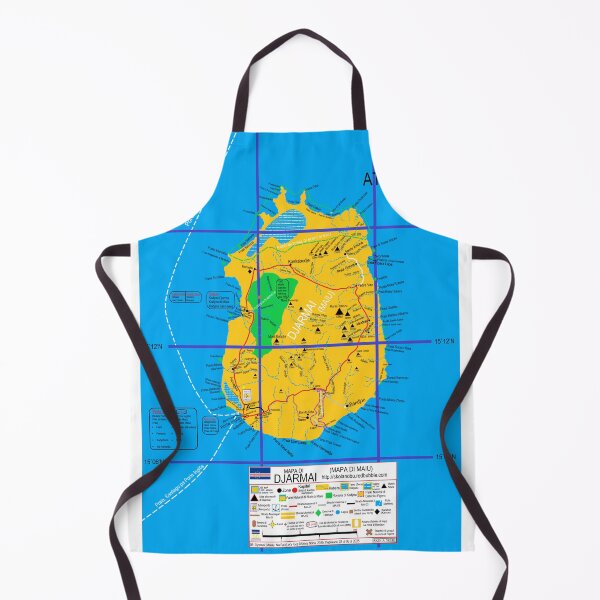 Item preview, Mapa di Djarmai / Map of Maiu (May Island) designed and sold by SkolaNobu.