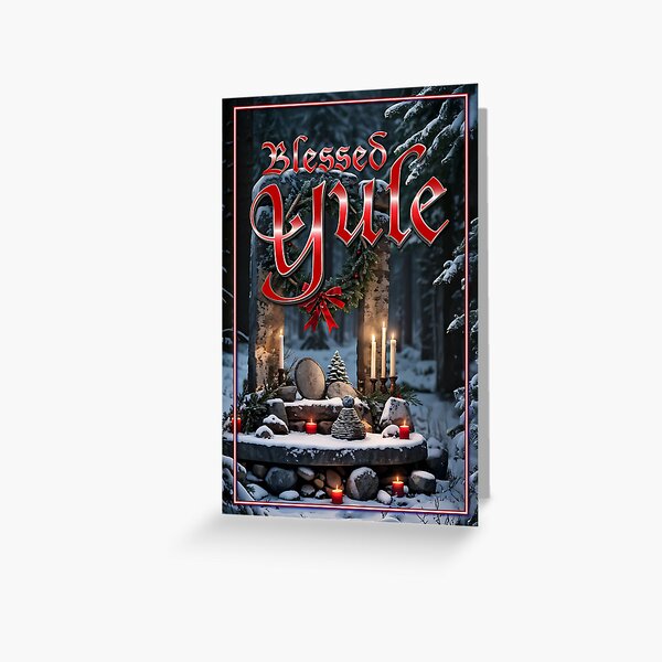 Item preview, Blessed Yule designed and sold by Cabot Kent  Hermetic Temple.