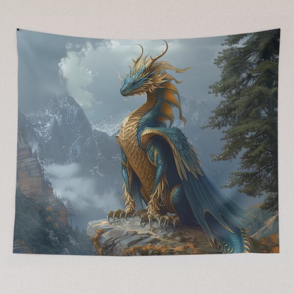 Item preview, The Sovereign of Azure Peaks designed and sold by bloorose.