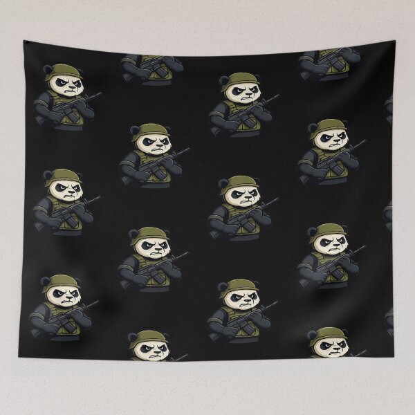 Item preview, Tactical panda designed and sold by YourFavBuddy.